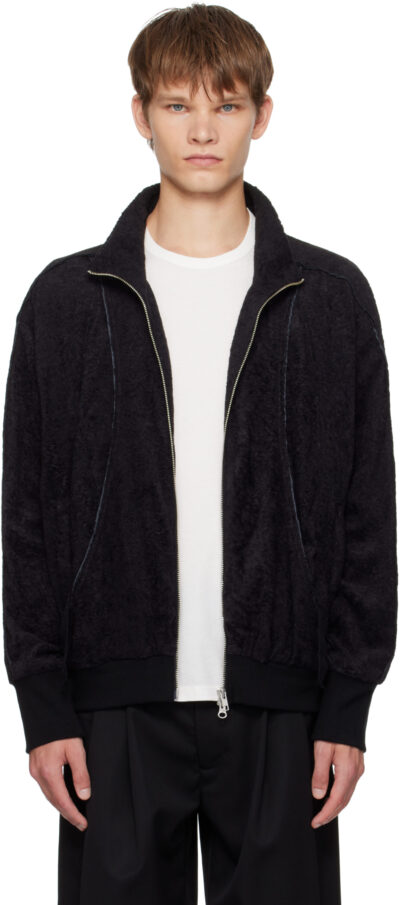 Song for the Mute Black Teardrop Track Jacket