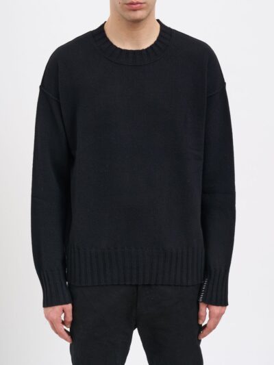 Sweater ISABEL BENENATO Men color Black