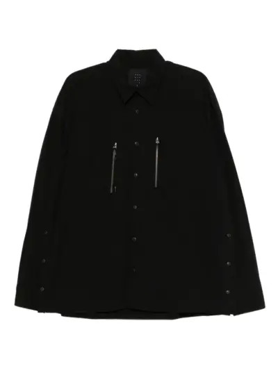 The Viridi-Anne button-up shirt - Black