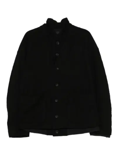 The Viridi-Anne embroidered twil blazer - Black