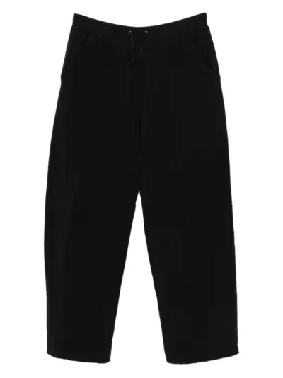The Viridi-Anne sweat wide pants - Black