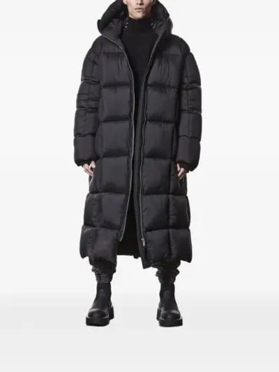 Thom Krom hooded padded coat - Black