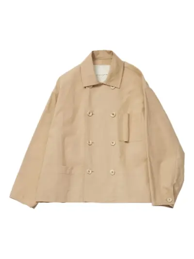 Toogood double-breasted jacket - Neutrals