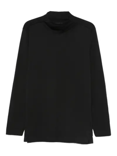 Transit long-sleeve turtleneck T-shirt - Black