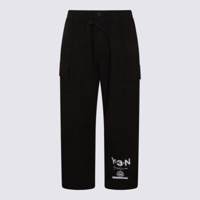 Y-3 Black Cotton Pants