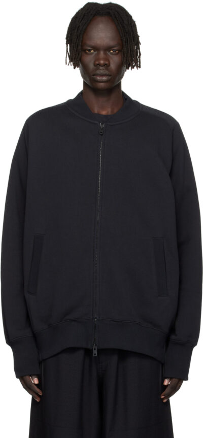 Y-3 Black FT Track Bomber Jacket