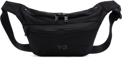 Y-3 Black Staple Belt Bag