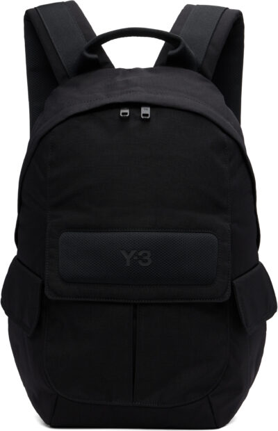 Y-3 Black 'Y-3' Small Backpack