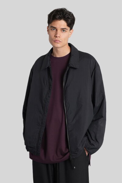 Y-3 Casual Jacket In Black Polyamide