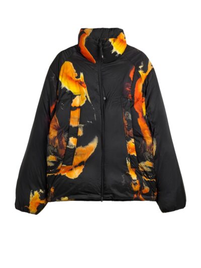 Y-3 M Aop Puff Jkt Down Jacket In Recycled Nylon