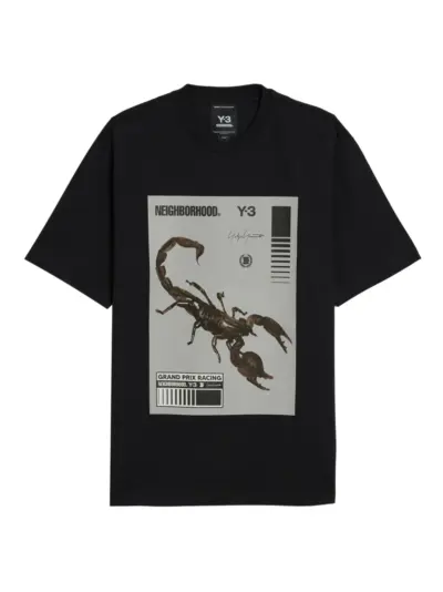 Y-3 x Neighborhood graphic T-shirt - Black