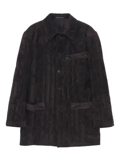 Yohji Yamamoto button-fastening jacket - Grey