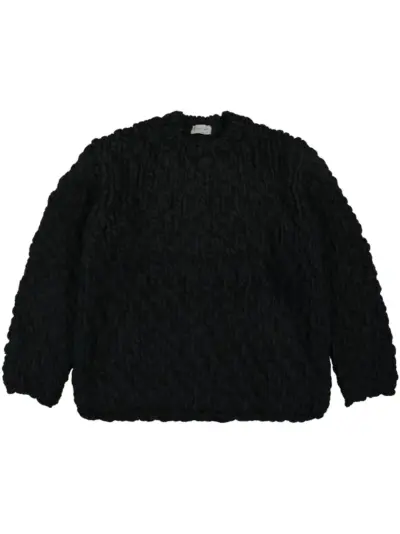 Yohji Yamamoto crew-neck sweater - Black