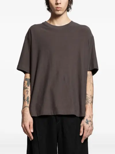 Ziggy Chen back-print T-shirt - Brown