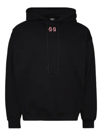 44 LABEL GROUP long-sleeve hoodie - Black
