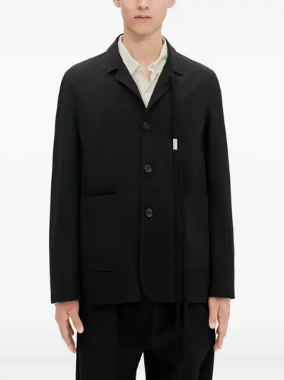 Ann Demeulemeester Cedric blazer - Black