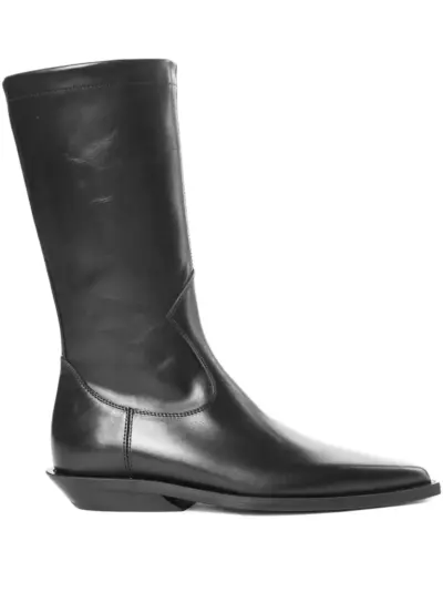 Ann Demeulemeester Jani cowboy boots - Black