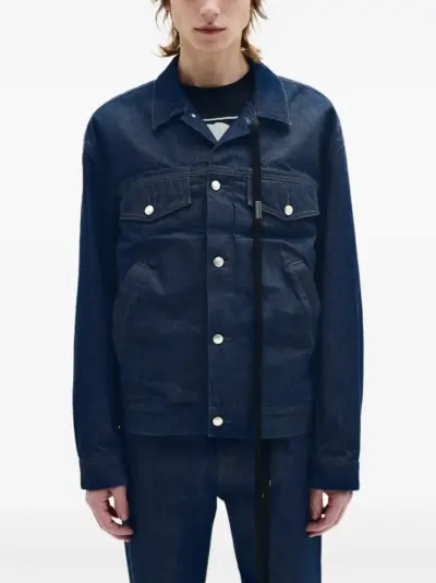 Ann Demeulemeester Patrick denim jacket - Blue