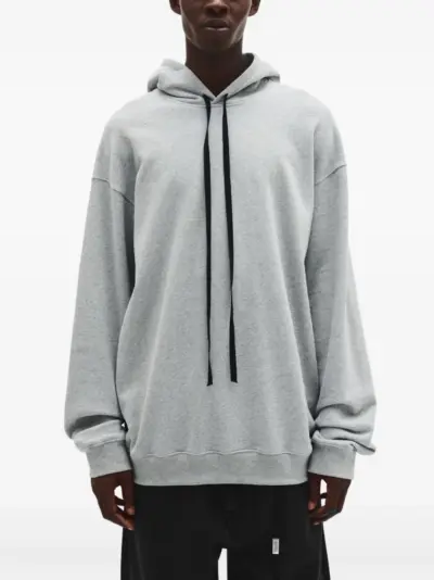 Ann Demeulemeester cotton hoodie - Grey
