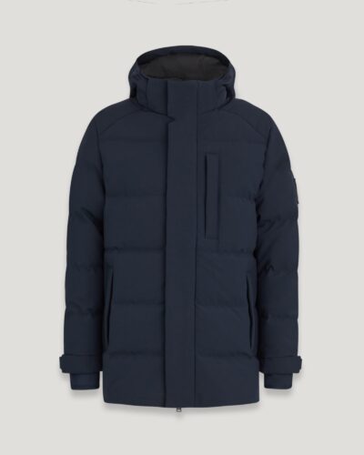 Belstaff Pendulum Jacket Men's 3-layer Stretch Down Dark Ink Size UK 48