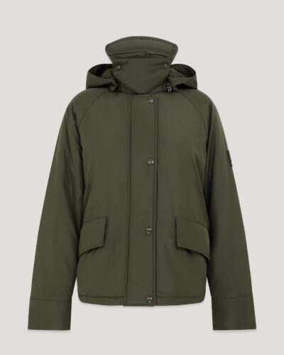 Belstaff Port Jacket Women's Source Primaloft Faded Olive Size XS