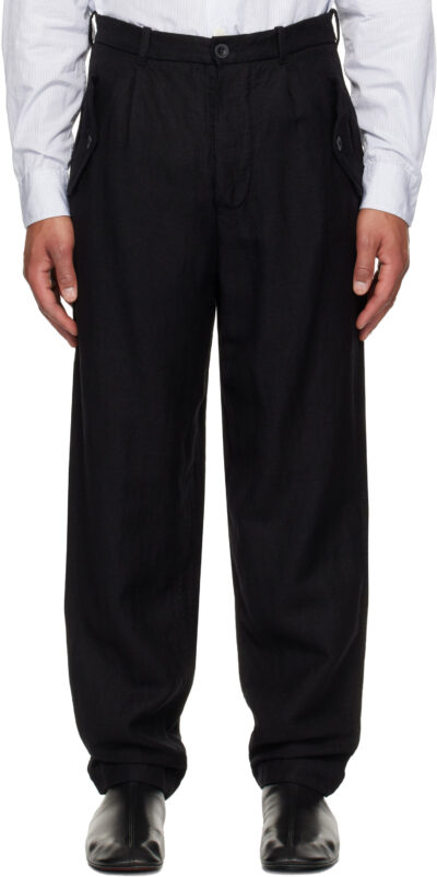 CASEY CASEY Black Hiroshi Trousers