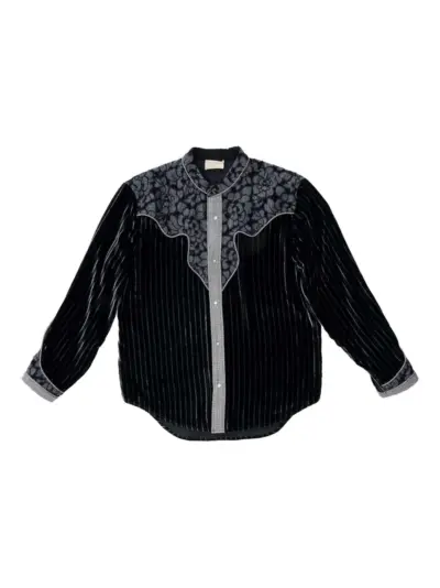 COMMUNS cotton shirt - Black