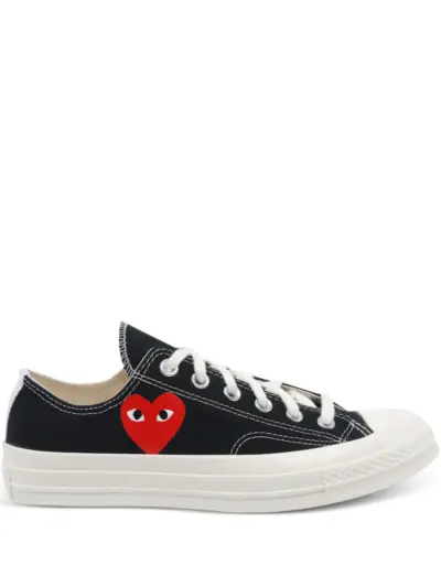 Comme Des Garçons Play x Converse Chuck 70 heart-logo sneakers - Black