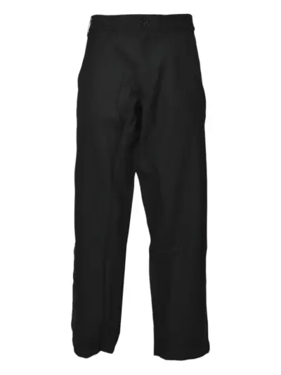 Comme Des Garçons button trousers - Black