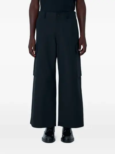 Comme des Garçons Homme wide-leg cargo trousers - Black