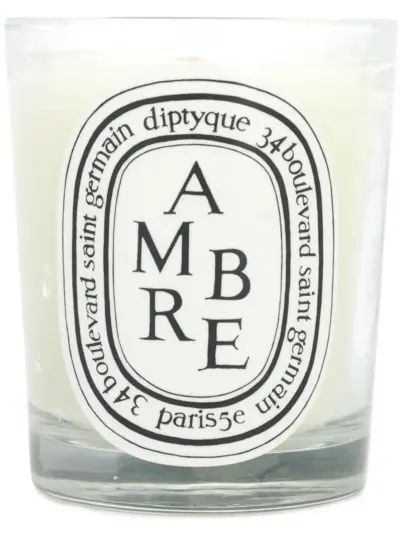 Diptyque Ambre 190 candle - White