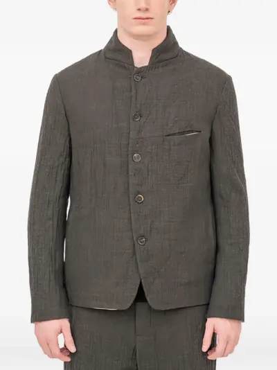 Forme D'expression cropped jacket - Grey