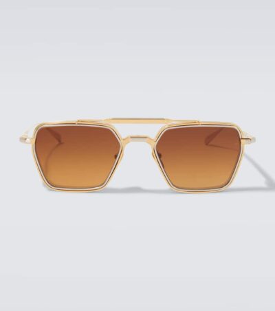 Jacques Marie Mage Commodore square sunglasses