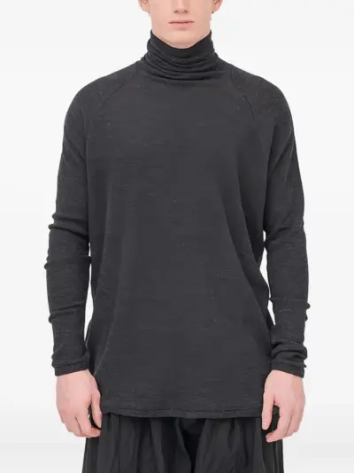 Jan Jan Van Essche turtleneck wool T-shirt - Grey