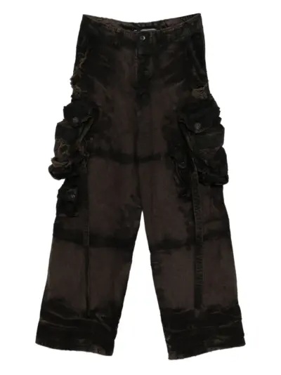 Julius Gas Mask pants - Brown