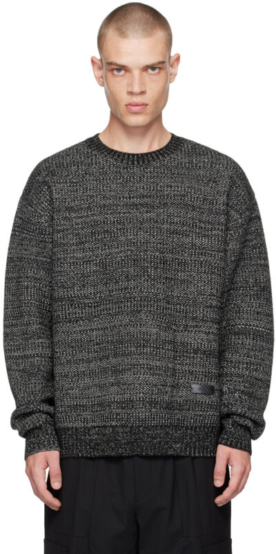 Juun.J Multicolor Crewneck Sweater