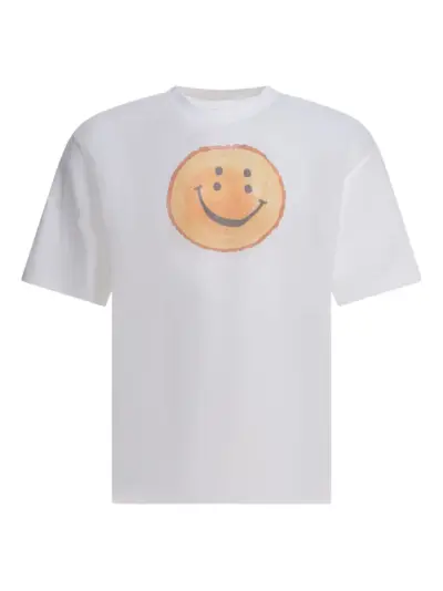 KAPITAL tree-face short-sleeve T-shirt - White