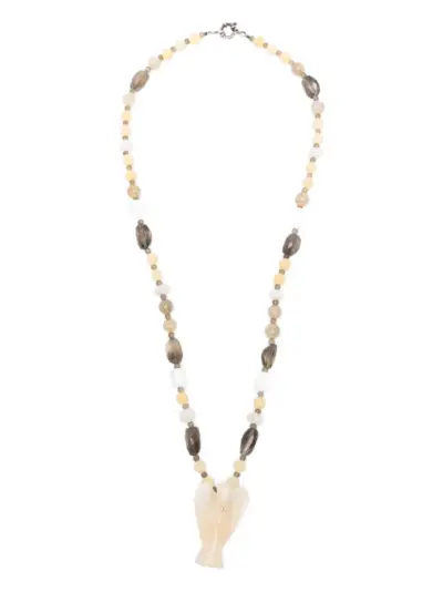 KUNDO beaded necklace - Silver