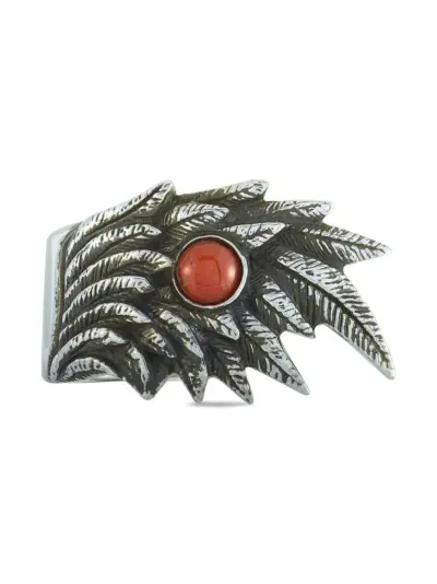 King Baby Raven Wing ring - Silver