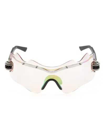 Kuboraum E16 rimless sunglasses - Black