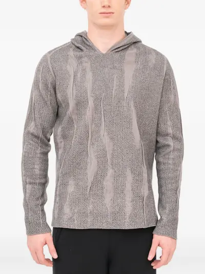 Label Under Construction Lunar hoodie - Grey