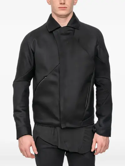 Leon Emanuel Blanck Distortion jacket - Black