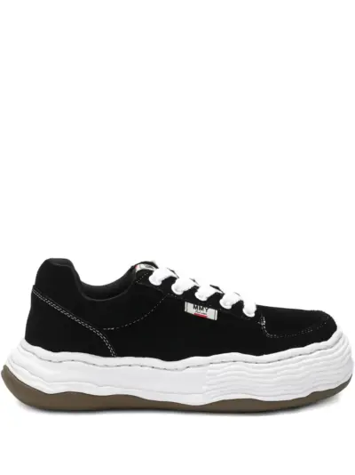Maison MIHARA YASUHIRO Oliver lace-up platform sneakers - Black