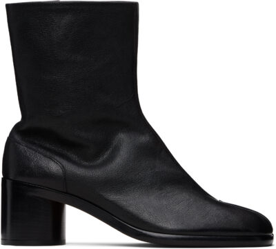 Maison Margiela Black Tabi Ankle Boots
