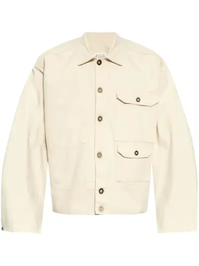 Maison Margiela denim shirt jacket - Neutrals