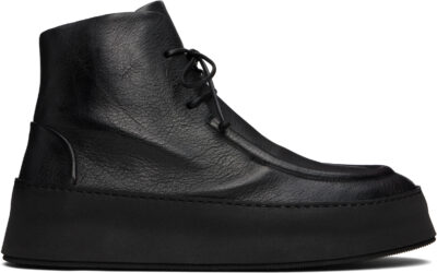 Marsèll Black Cassapana Ankle Boots