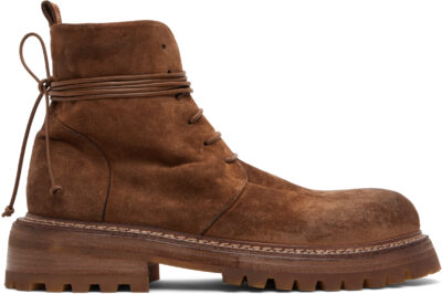 Marsèll Brown Carrucola Combat Boots