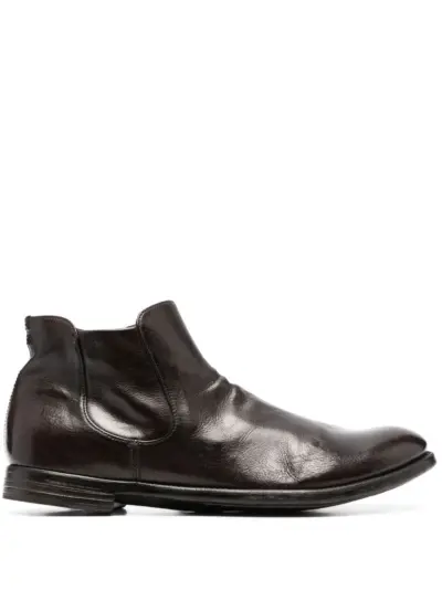 Officine Creative Arc leather ankle boots - Brown