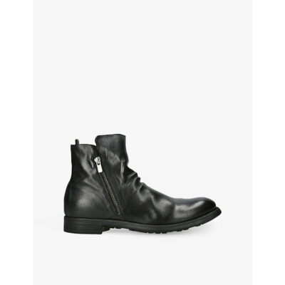 Officine Creative Mens Officine Creative Chronicle Leather Ankle Boots