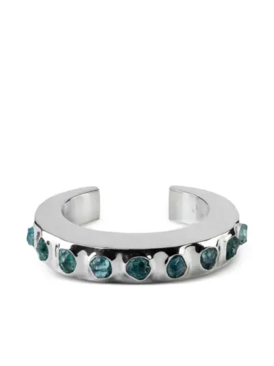 Parts of Four Crescent sterling silver bracelet